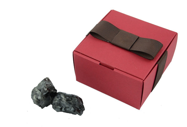 3" Red Box of Coal
